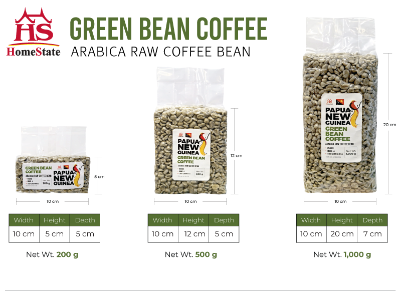 papau new guinea green beans coffee